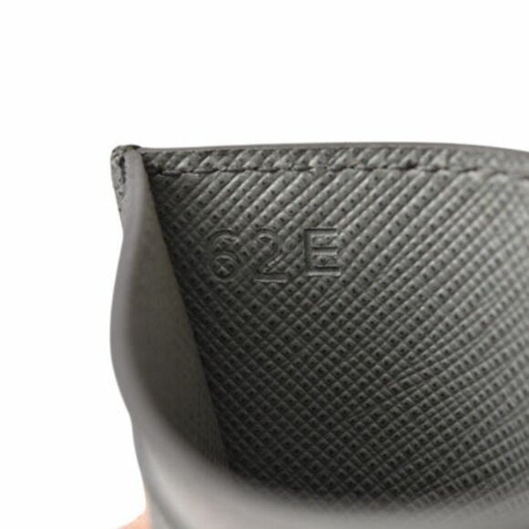 PRADA Gray Saffiano Card Holder - Picture 6 of 7